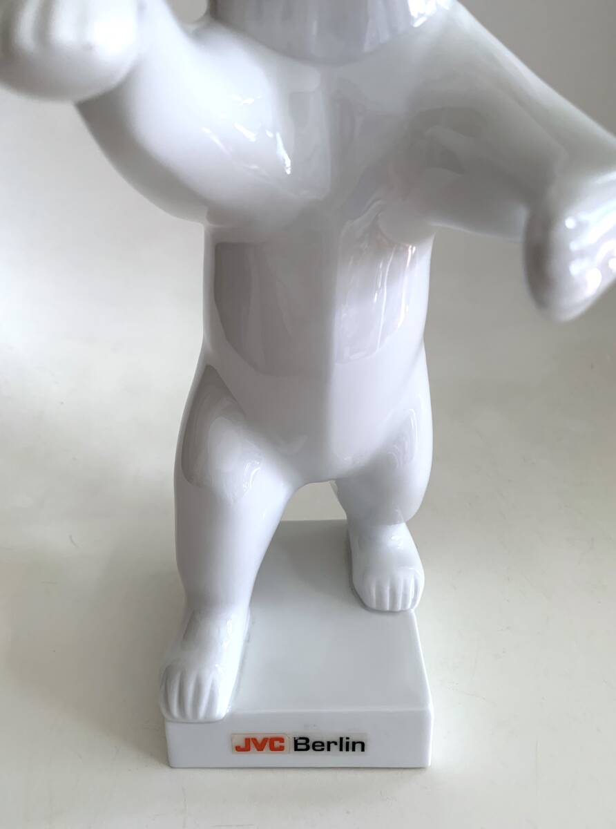 ◆ビンテージ KPM Porcelain Berlin Bear ベルリンベア 置物 陶器製 ベルリンベア JVC フィギュリンレア_画像7
