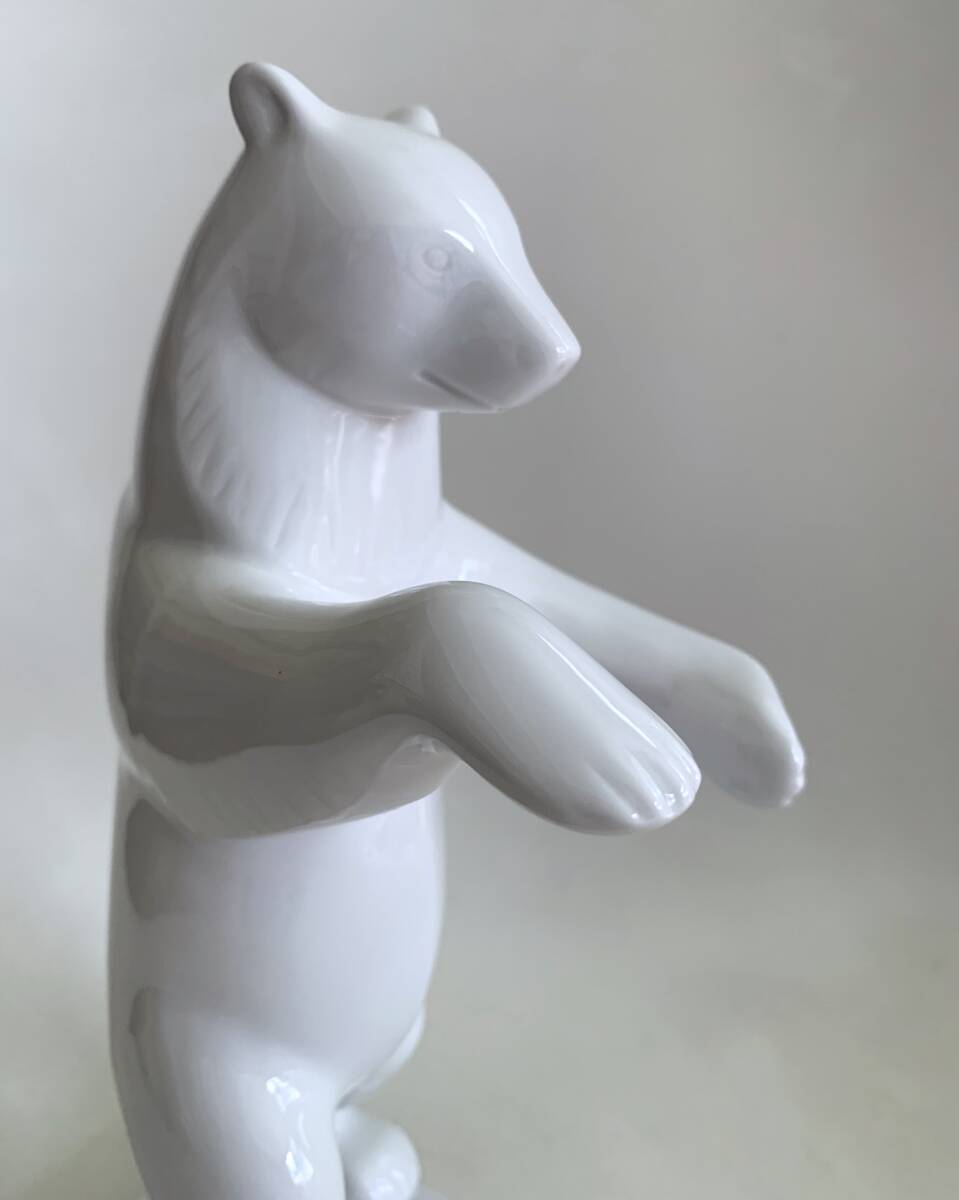 ◆ビンテージ KPM Porcelain Berlin Bear ベルリンベア 置物 陶器製 ベルリンベア JVC フィギュリンレア_画像10