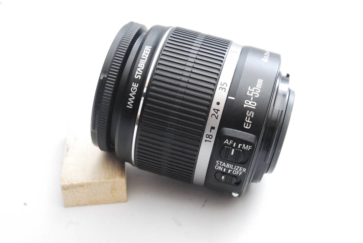 CANON ZOOM LENS EFS 18-55mm1:3.5-5.6 IS (良品） 08-27-17