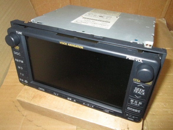  Toyota TV&CD&MD Noah * Voxy * эффект живого звука система 56056 DVD просмотр возможность 86120-28520