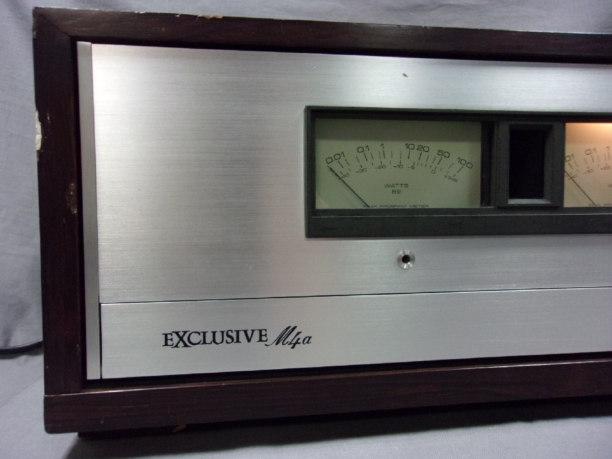 ☆ PIONEER パイオニア EXCLUSIVE M4a パワーアンプ ☆中古 ☆ PIONEER パイオニア EXCLUSIVE M4a パワーアンプ ☆中古