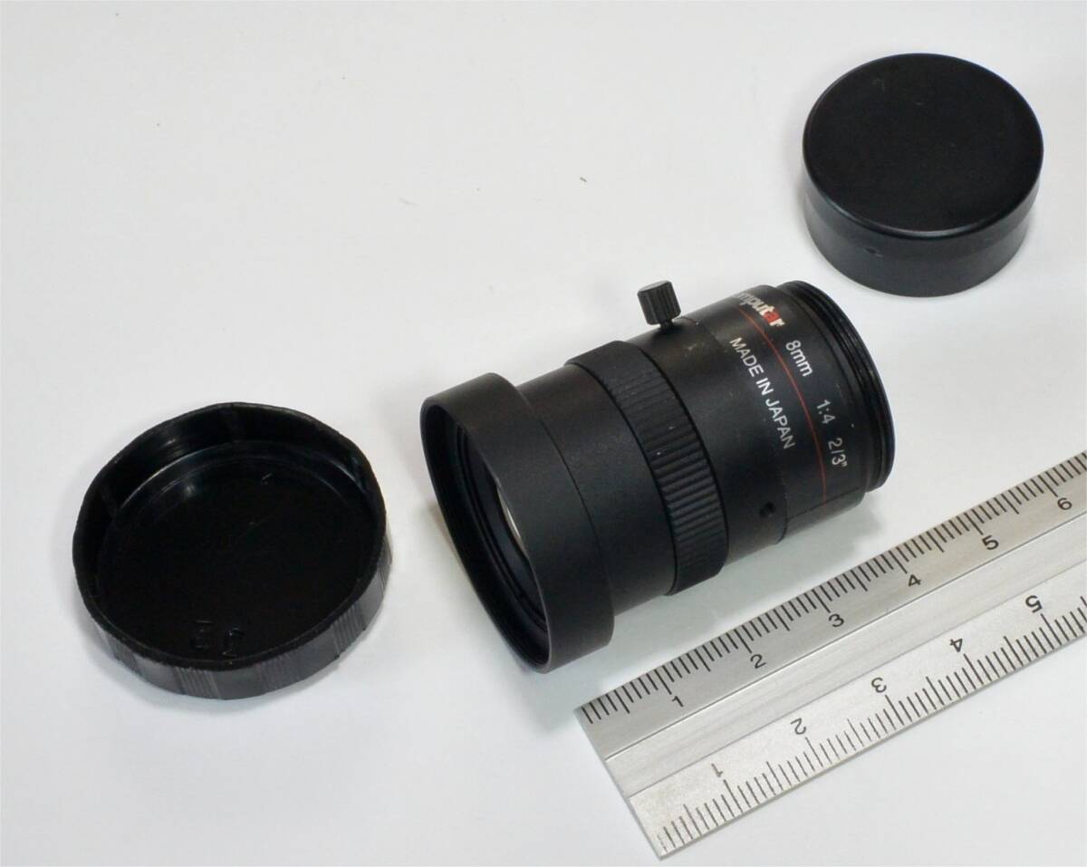 * Computar C крепление линзы M0840-MPW2-R 8mm F4.0 2/3~ 5 mega выдерживающий колебание * ударопрочный FA промышленность для TV LENS Nikon 1.( стоимость доставки 410 иен ~)