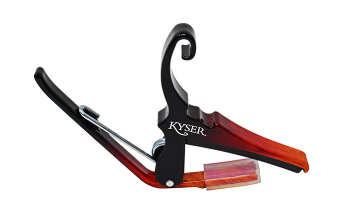 KYSER カイザー カポタスト KG6  アコースティックギター エレキギター ６弦 取付簡単