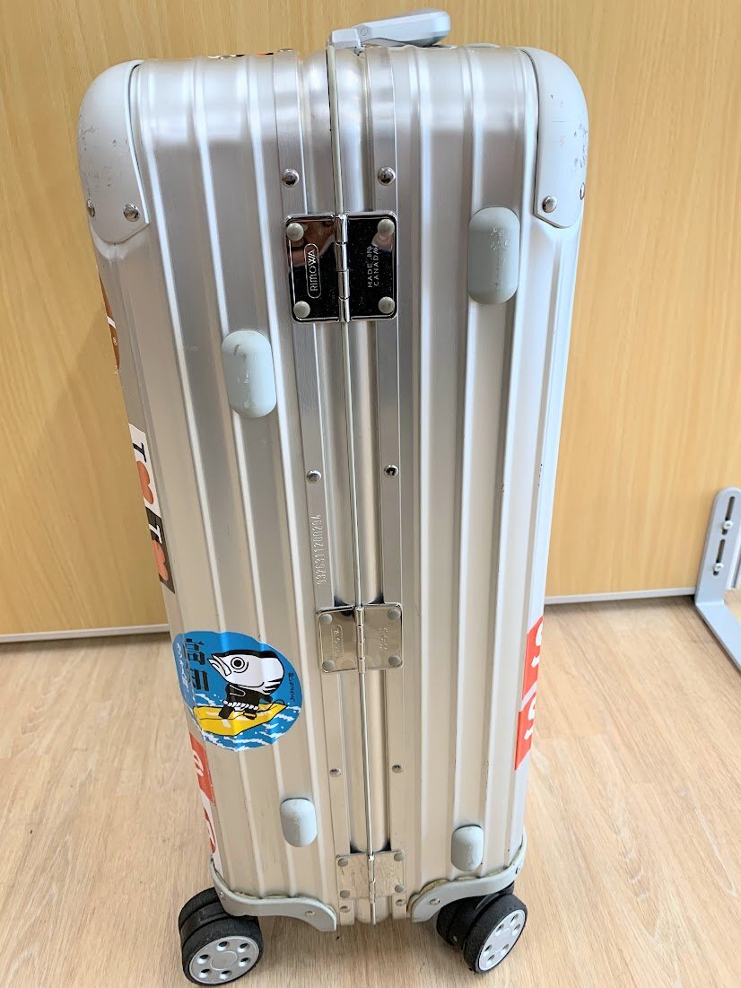 RIMOWA トパーズ 64L ジュラルミン リモワ RIMOWA】トパーズ TOPAS 64L ジュラルミン製 TSAロック 4