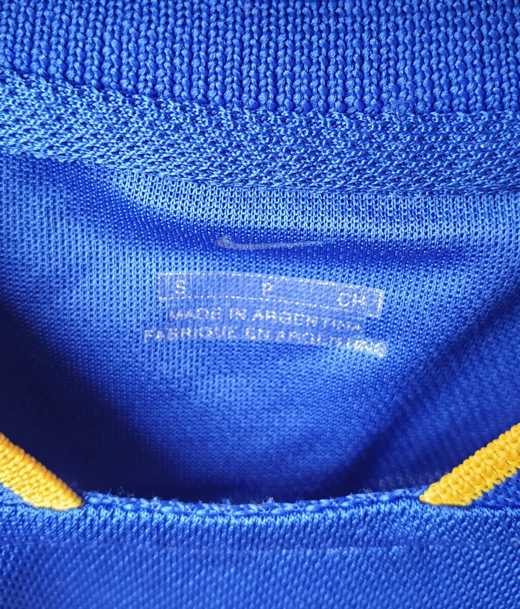 02ボカ?ジュニアーズ BOCA Juniors(H)#10 フアン?ロマン?リケルメ RIQUELME 半袖 nike正規(guī) リーグ仕様 XL