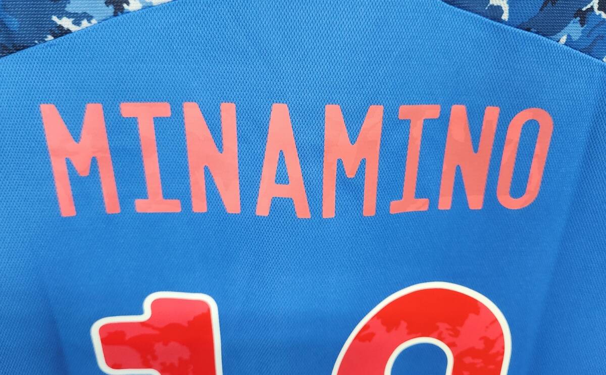 20-21日本代表 JFA(H)#10 南野拓実 minamino 半袖 adidas 22W杯予選仕様 Jaspo XO