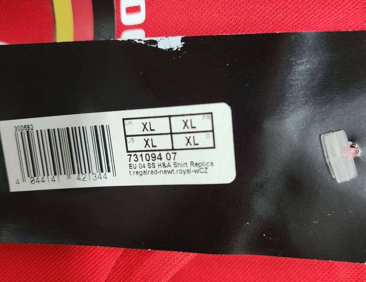ユーロ04 チェコ Czech(H)#10 トマーシュ?ロシツキー Rosicky 半袖 正規(guī)PUMA Euro 2004仕様 XL