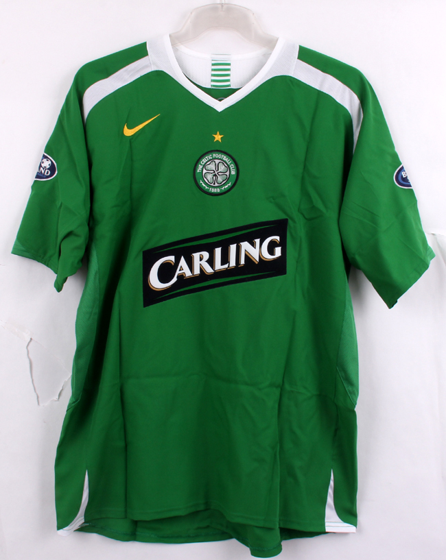 05-06 セルティック Celtic(A)#25 中村俊輔 Nakamura 半袖 nike リーグ仕様 L