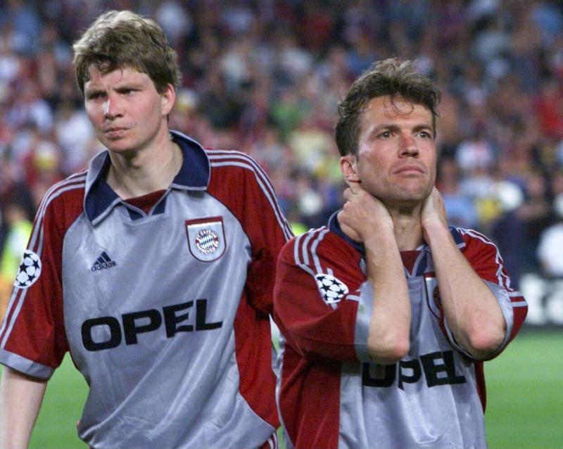 98-99bai L n*myumhenBayern Munchen(H)#10 ротор *mate незначительный MATTHAUS короткий рукав uefa CL Final specification M