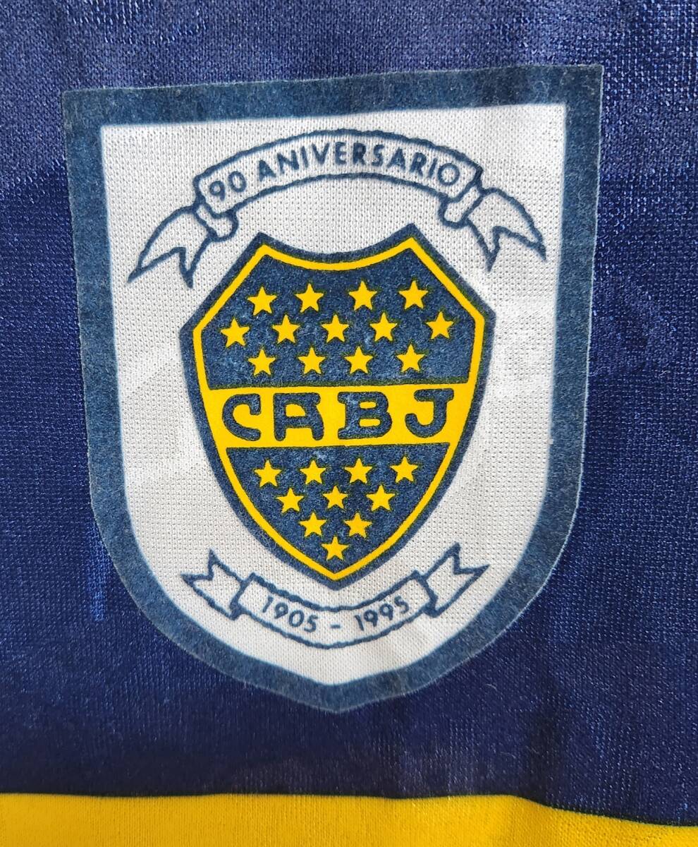 95-96ボカ?ジュニアーズ BOCA Juniors(H)#10 マラドーナ MARADONA半袖 90周年 リーグ仕様 44