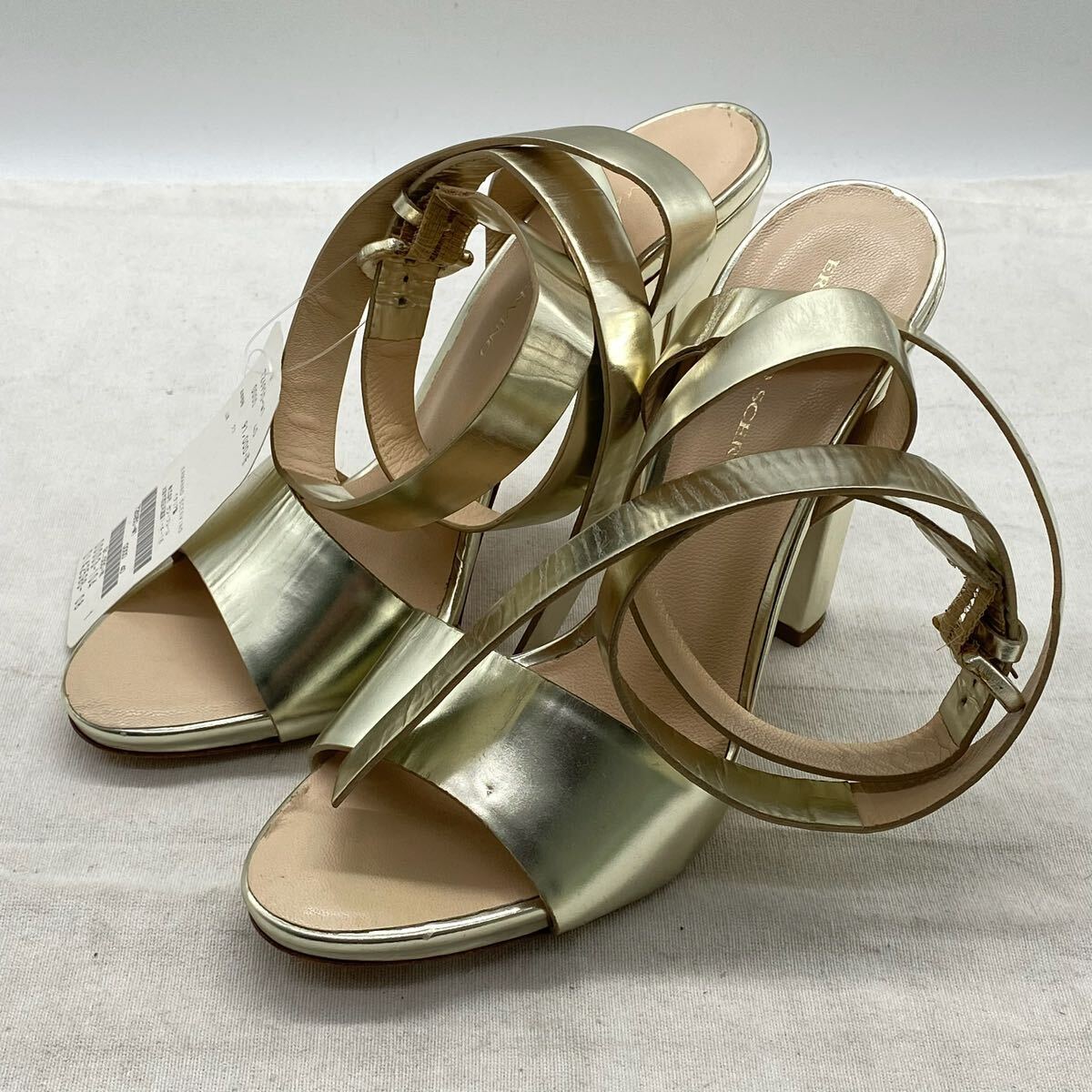 ERMANNO SCERVINO ゴールドハイヒール ERMANNO SCERVINO ゴールドハイヒール