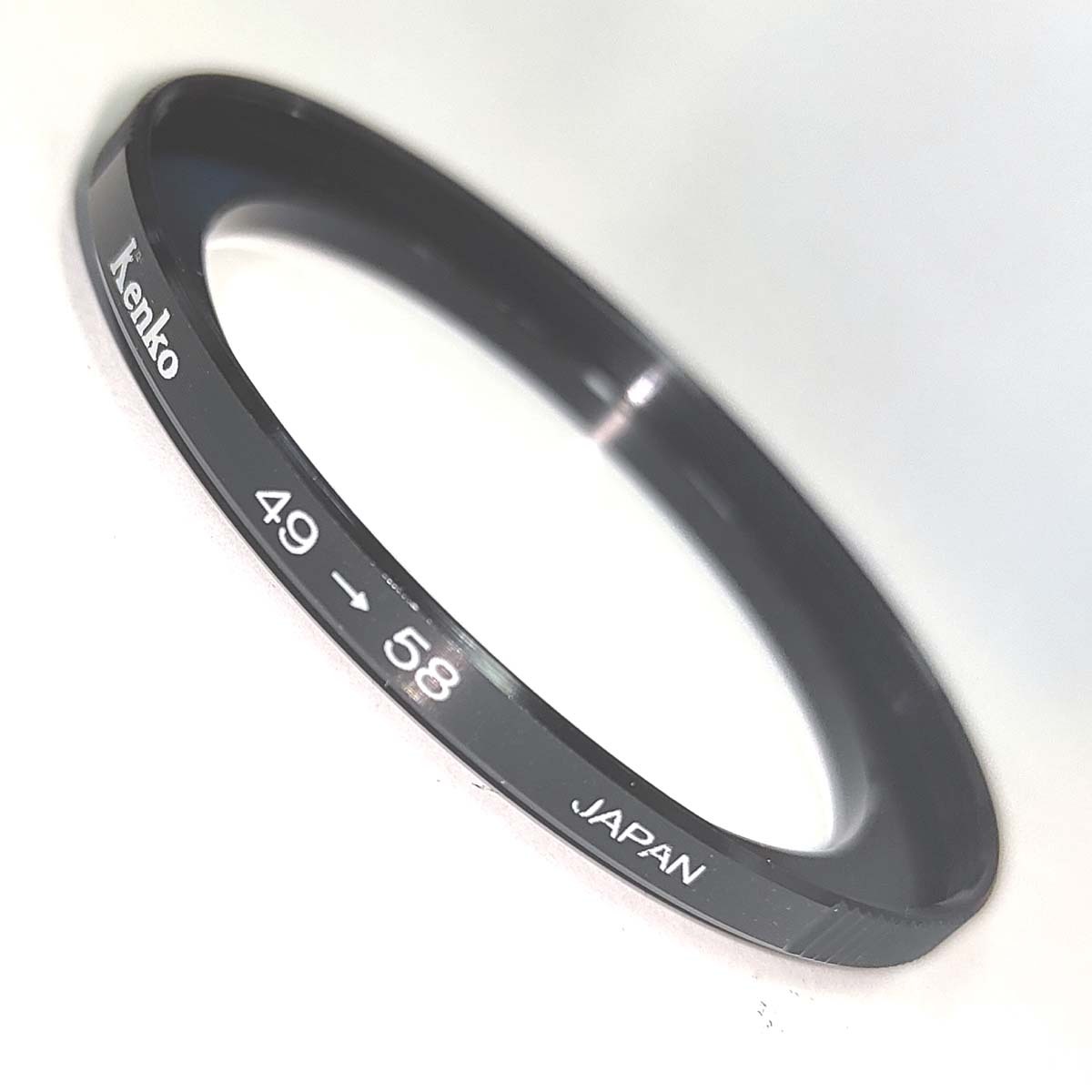 φ49-58 подножка выше * кольцо Kenko Kenko JAPAN*58mm диаметр. фильтр .49mm диаметр. линзы . оборудован возможен адаптер * б/у чистка settled 