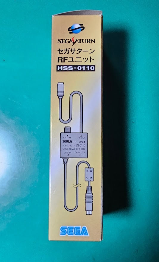 SS Sega Saturn RF единица HSS-0110 SEGA SATURN [ наружная коробка * инструкция имеется ] Sega SEGA не использовался 