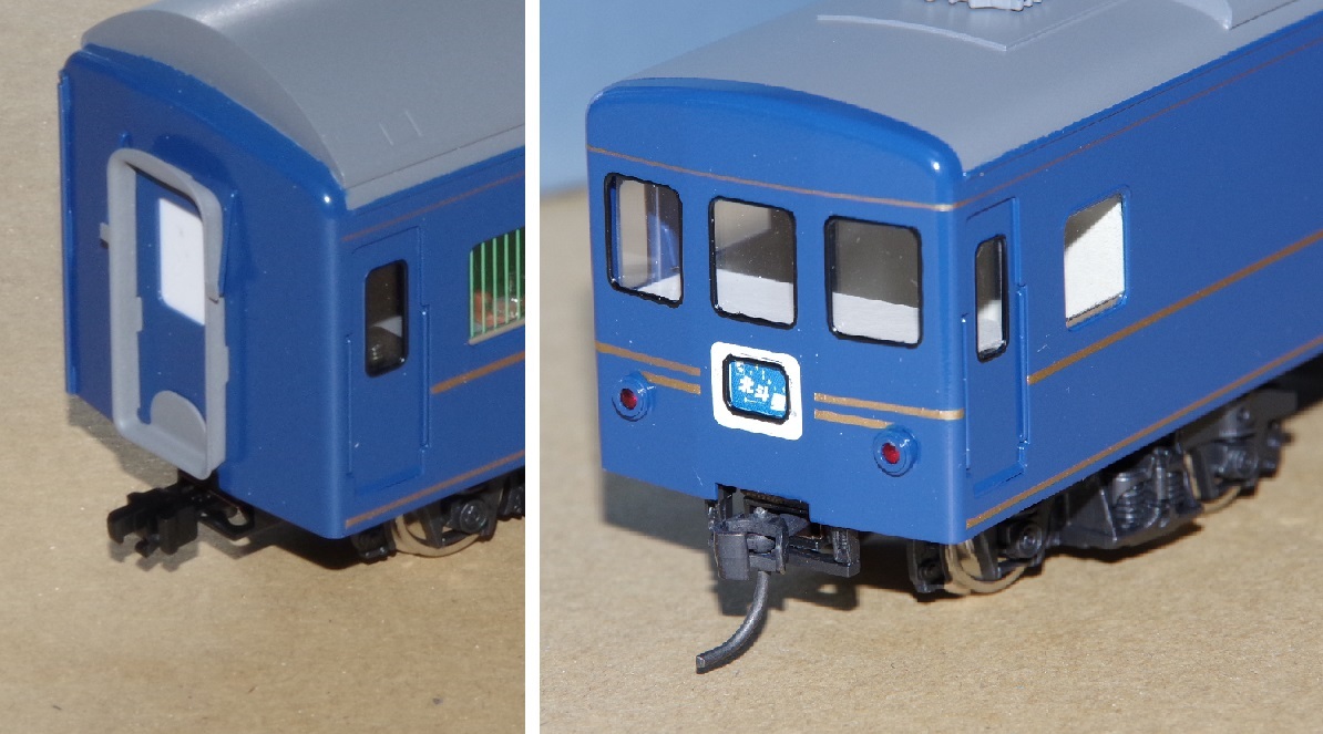 登場! KATO/KTM マニ24-500 北斗星 2種セット 美品 TORM室内灯おまけ HO JR、国鉄車輌