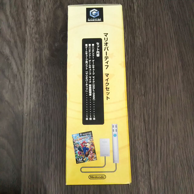 Nintendo Game Cube Mario вечеринка 7 Mike комплект Nintendo nintendo GAME CUBE soft текущее состояние доставка 