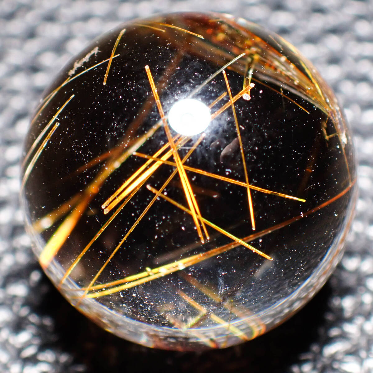 天然石 タイチン ルチルクォーツ スフィア 2 原石 水晶 結晶 天然石 タイチン ルチルクォーツ スフィア 2 原石 水晶 結晶