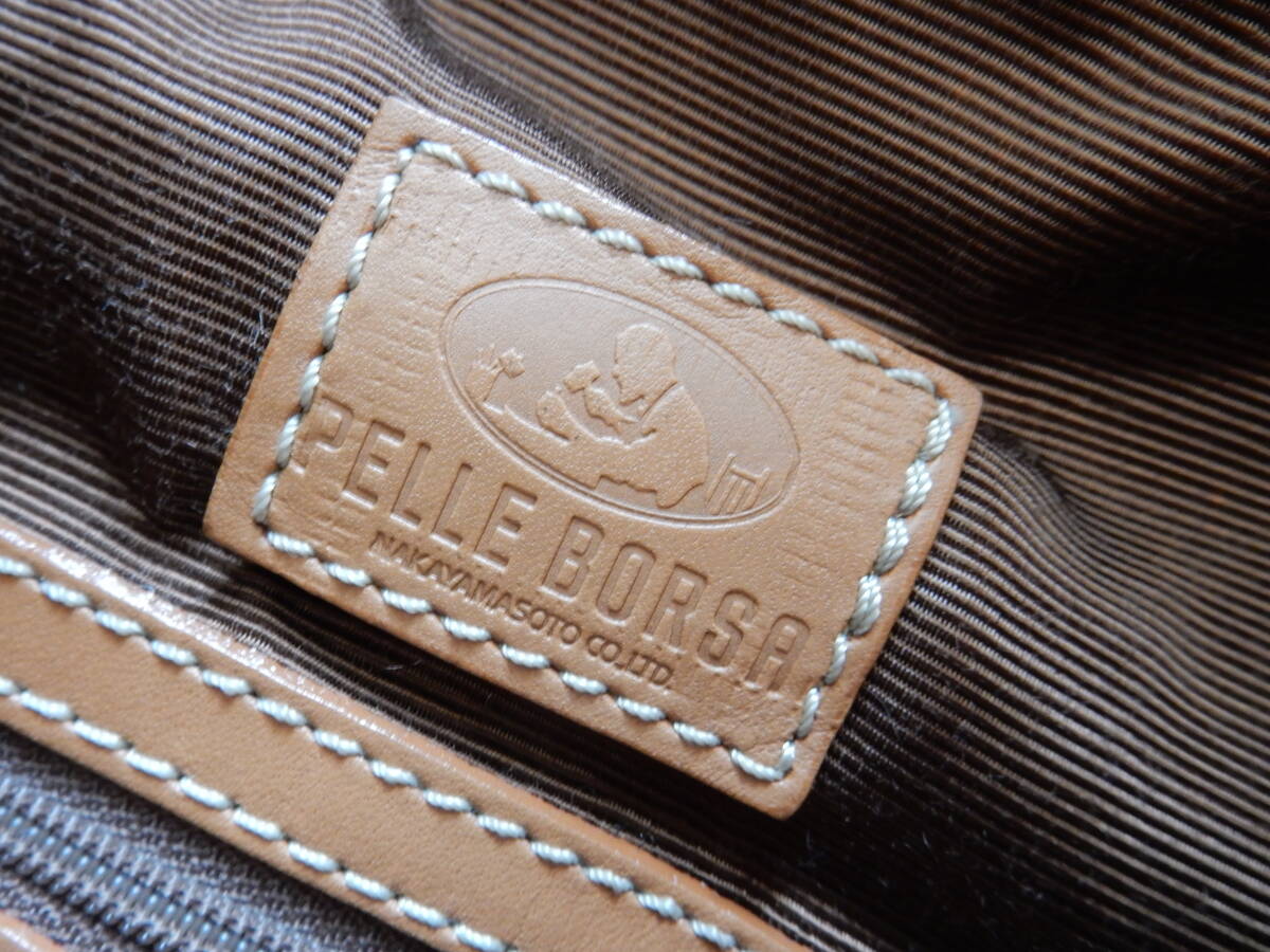  натуральная кожа *PELLE BORSA(pe Revo rusa)*B5 соответствует * one сумка на плечо желтый o- машина 