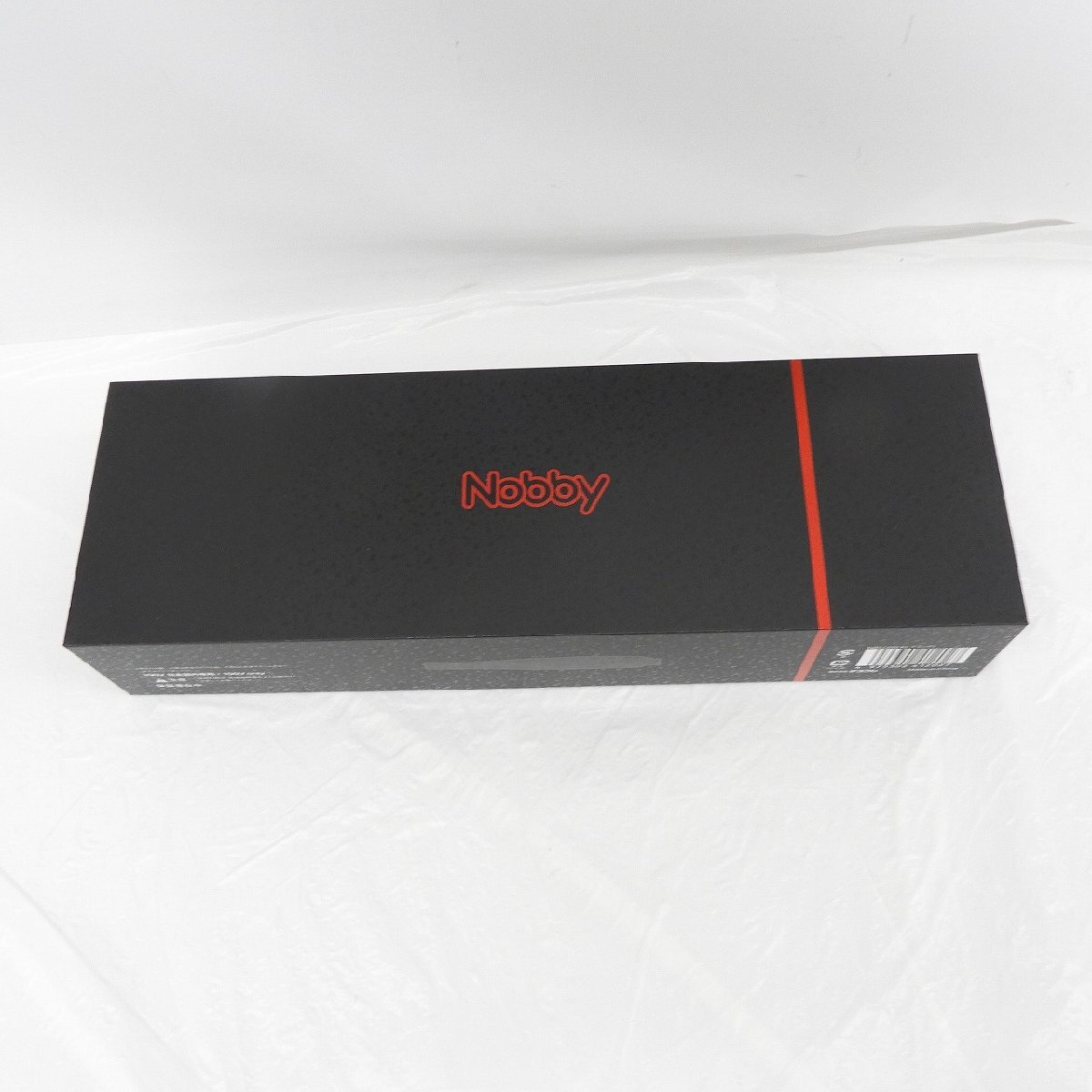 【未使用品】Nobby ノビー ヘアアイロン ストレートアイロン NBS1200-K ブラック 11648230 0814