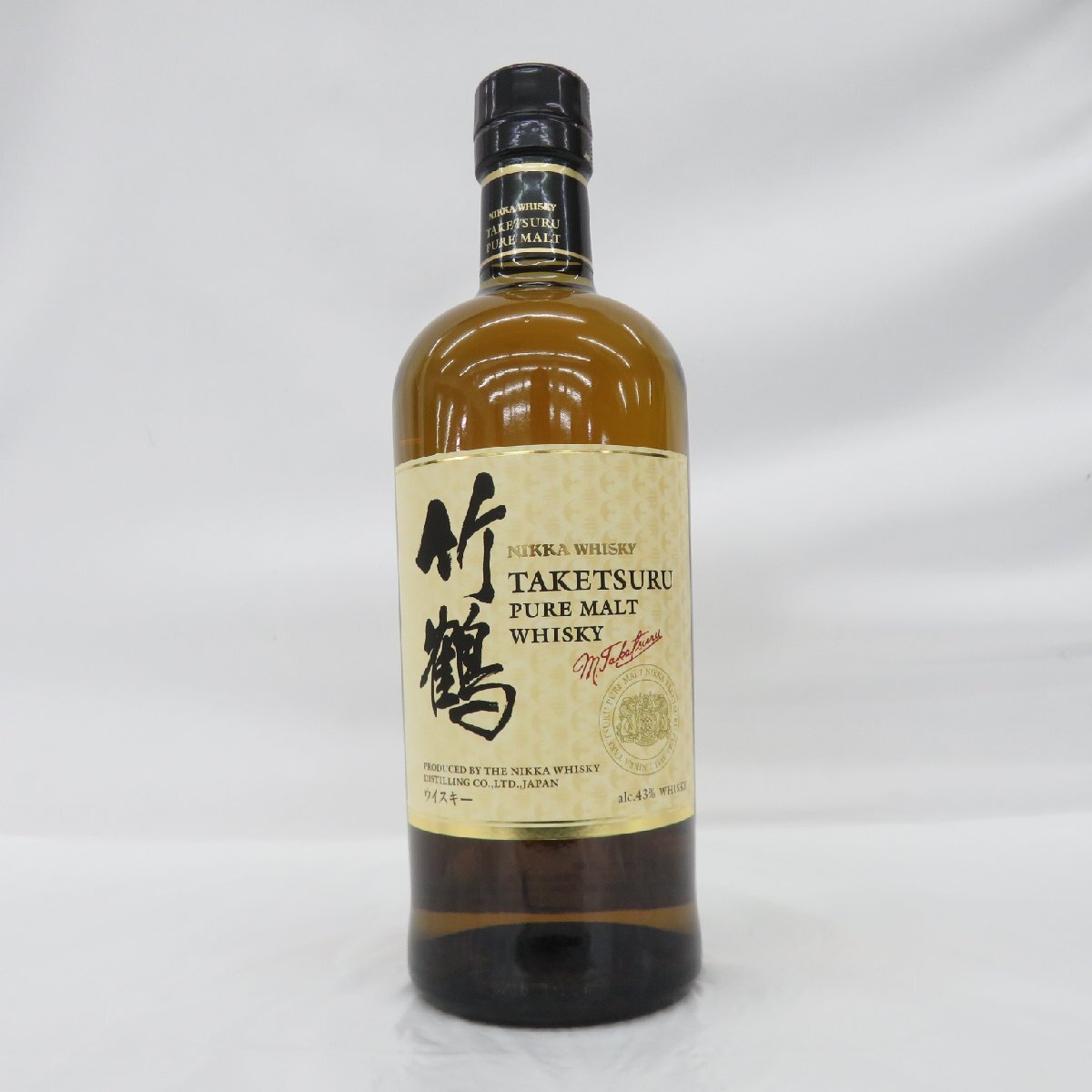 【未開栓】NIKKA ニッカ 竹鶴 ピュアモルト 海外向けラベル ウイスキー 700ml 43％ 11651488 0818