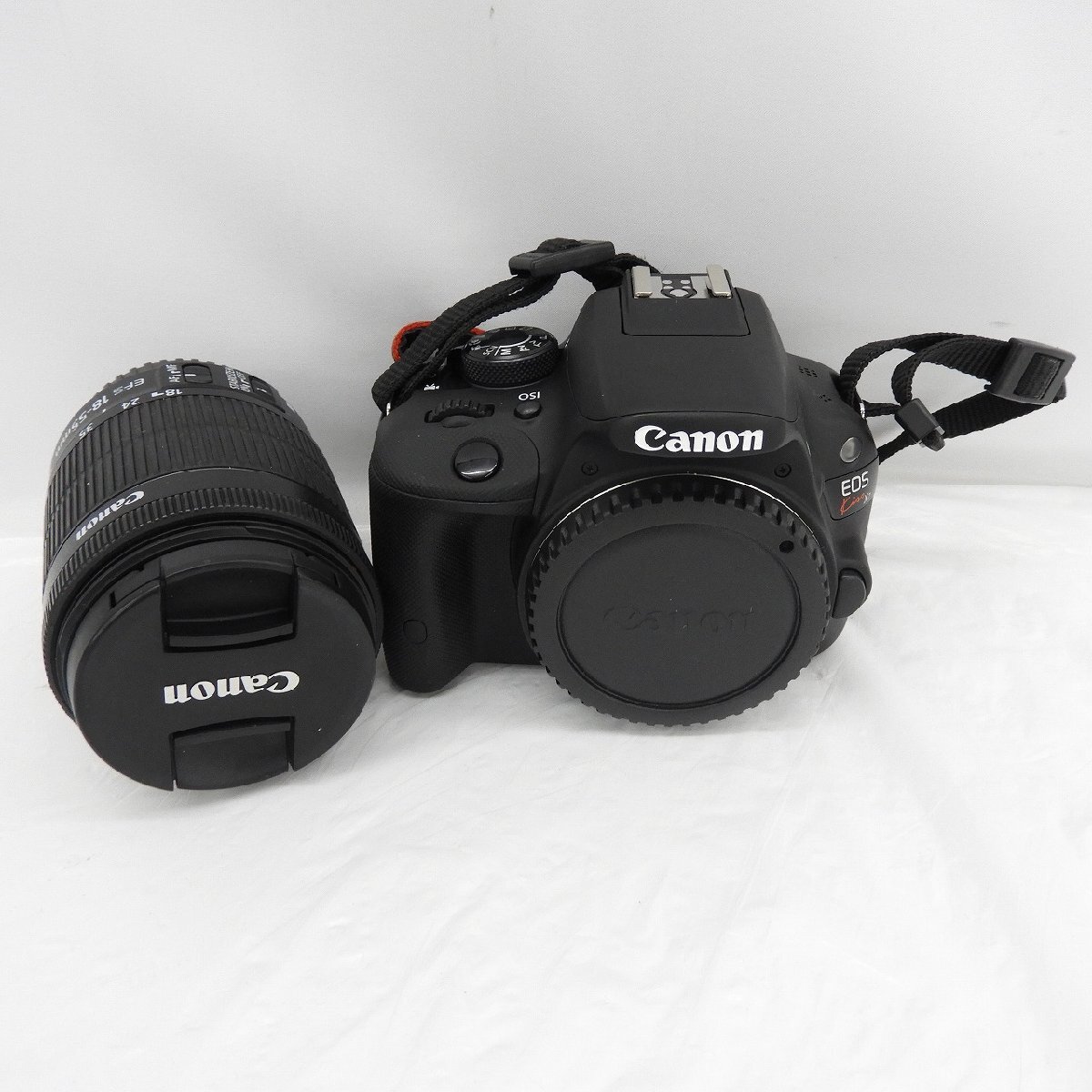 【中古品】Canon キャノン デジタル一眼レフカメラ EOS Kiss X7 18-55ｍｍ レンズセット 11649394 0819