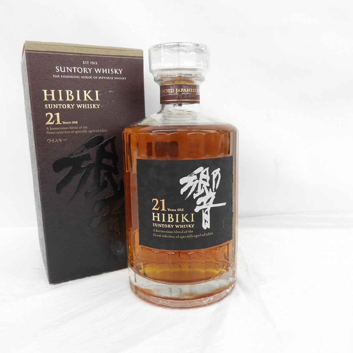 【未開栓】SUNTORY サントリー 響 HIBIKI 21年 ウイスキー 700ml 43％ 箱付 11651080 0820
