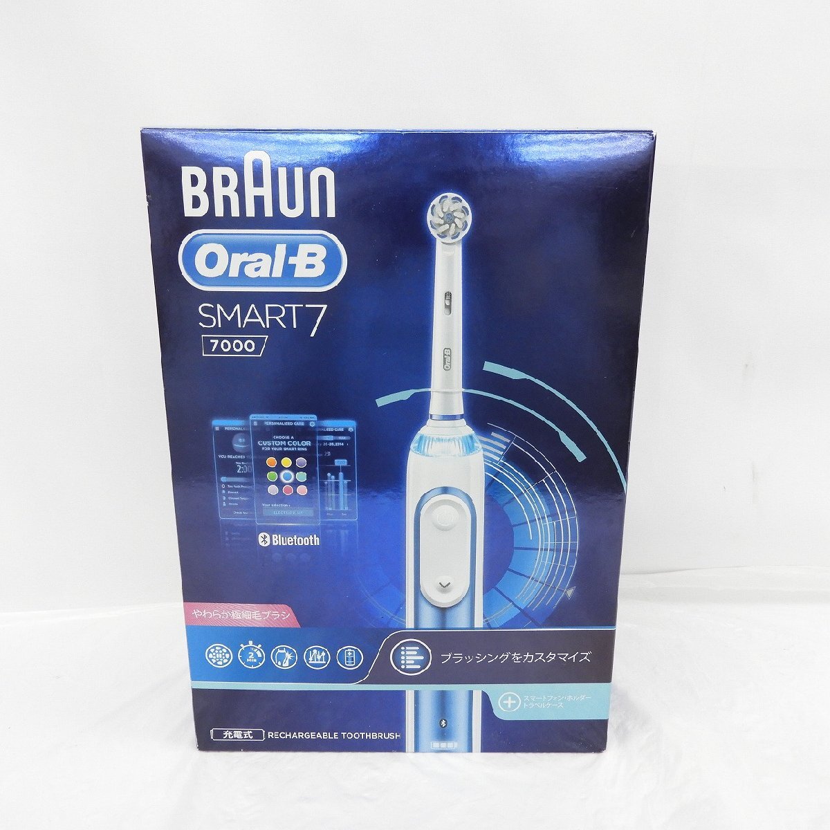 【開封済/未使用品】BRAUN ブラウン 電動歯ブラシ Oral-B SMART 7 7000 D700 524 5XP 940128259 0831