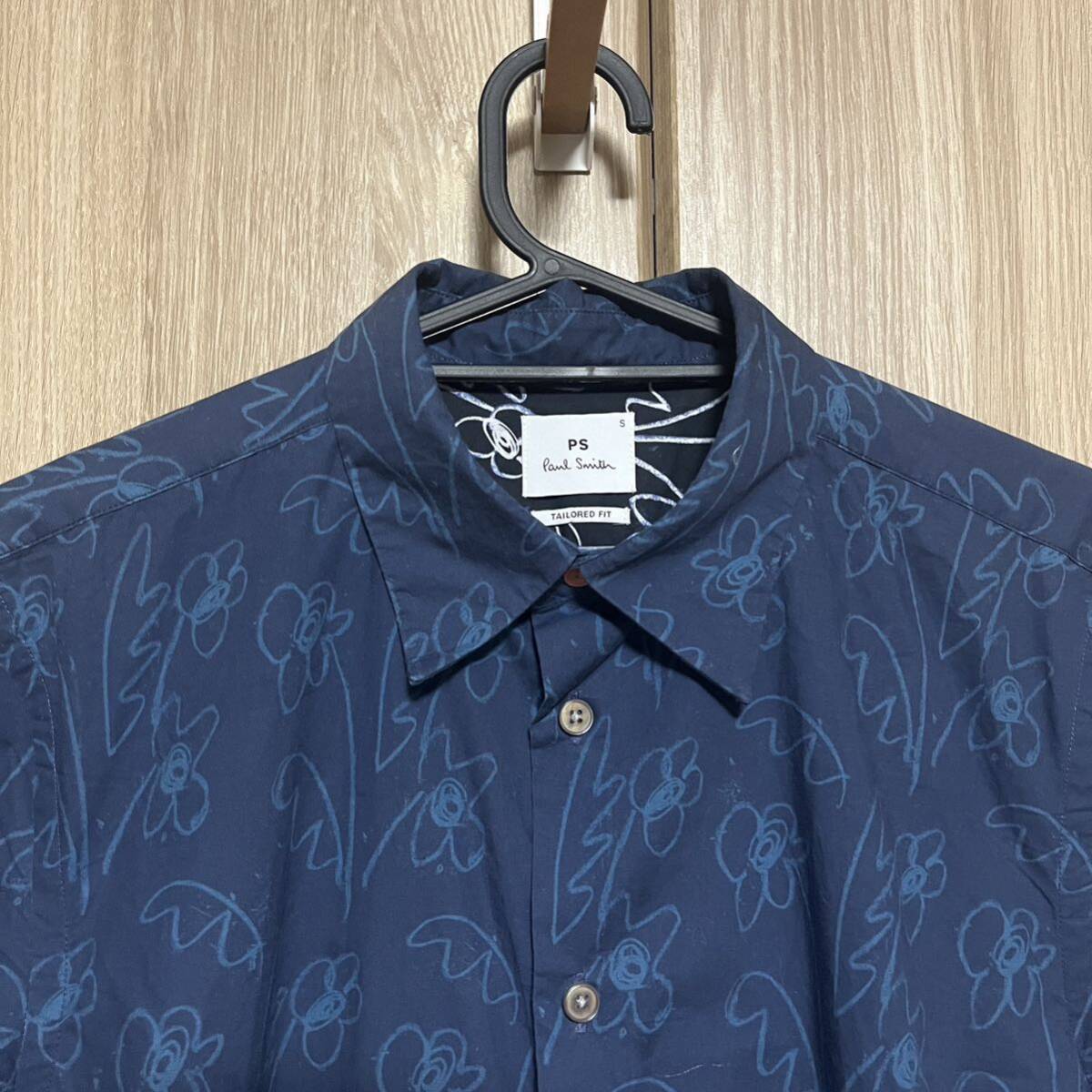 749 paul smith ポールスミス 半袖花柄シャツ