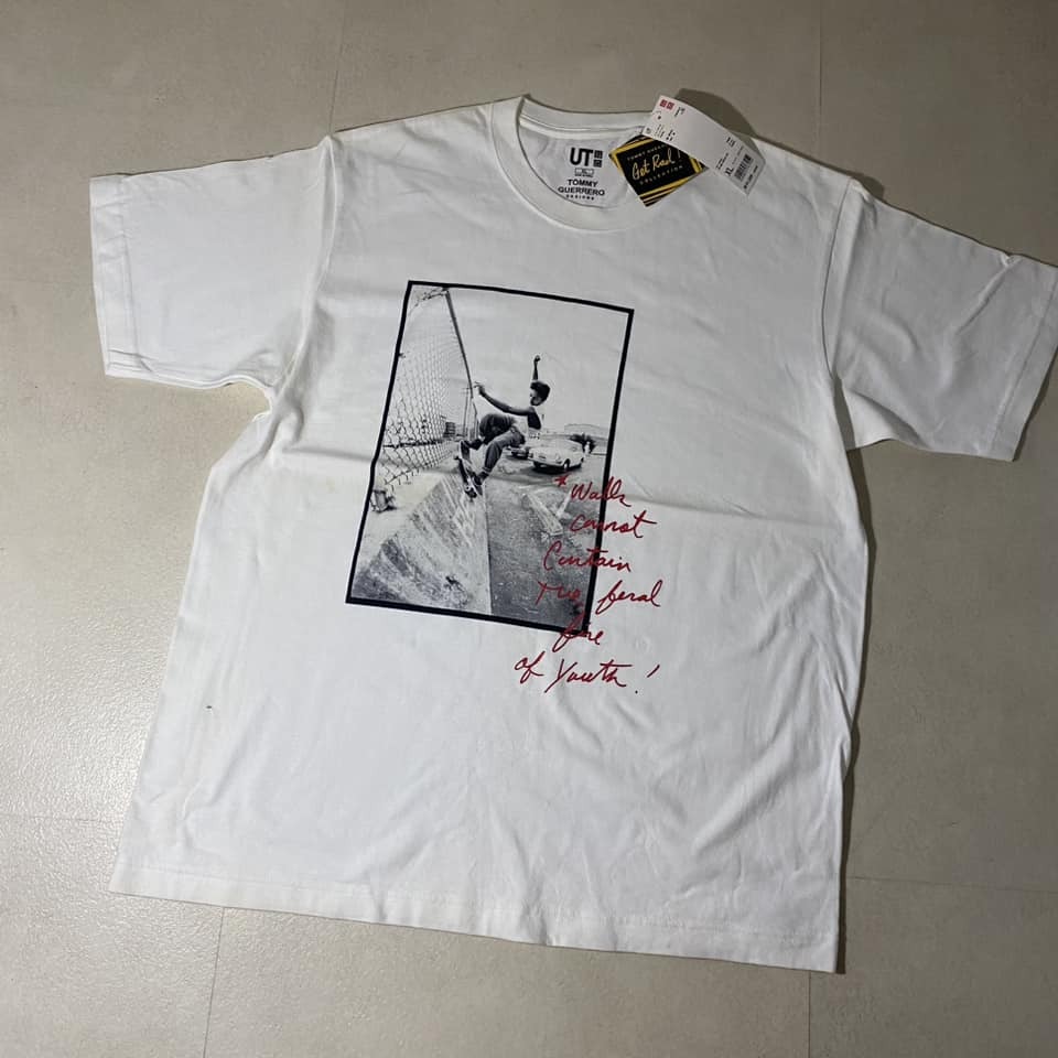 新品未使用正札付き UNIQLO ユニクロ x トミー・ゲレロ  Guerrero Tシャツ【XL】