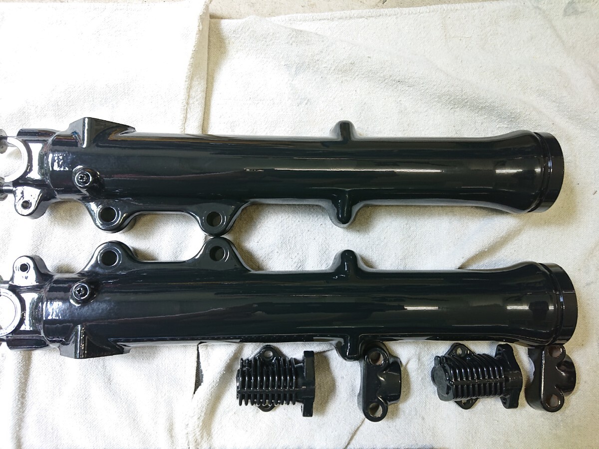 O/H 低走行 GSX1100S カタナ フロントフォーク 再塗装 バラ売り O/H 低走行 GSX1100S カタナ フロントフォーク 再塗装 バラ売り