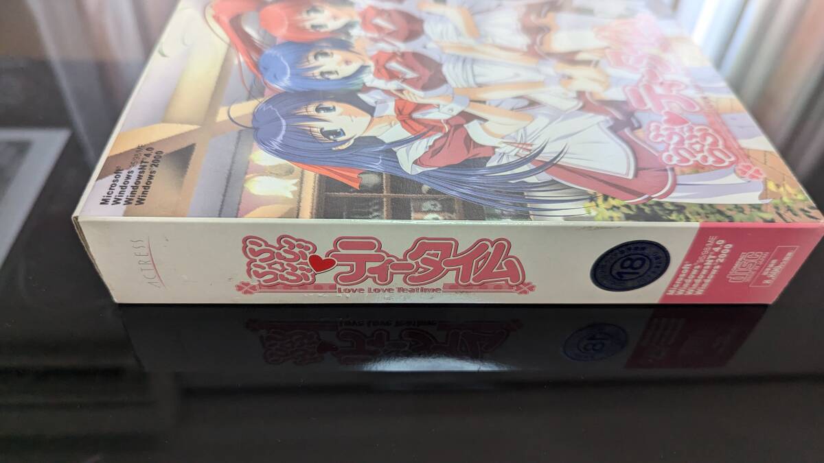 AD0023【宅急便コンパクト 現(xiàn)狀品】らぶらぶティータイム ACTRESS PC WINDOWS2000 ゲーム CD 千葉千夏 4533710200119