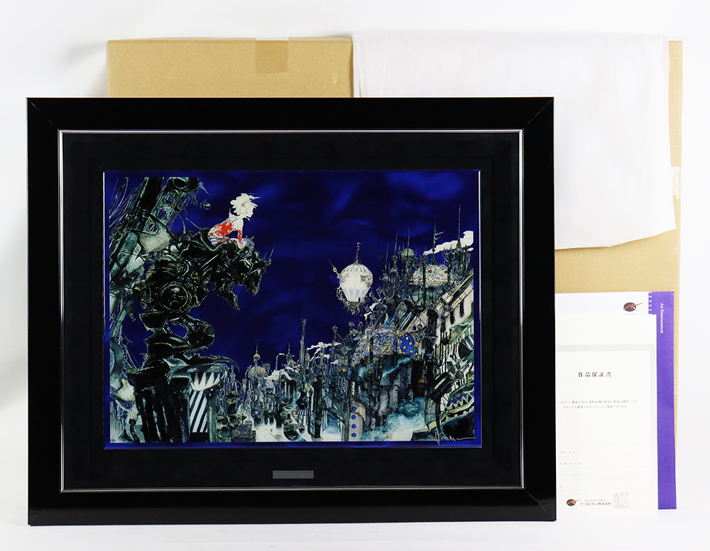 ○人気!○天野喜孝○街 METAL BLUE○コレクター必見○希少 ○人気!○天野喜孝○街 METAL BLUE○コレクター必見○希少