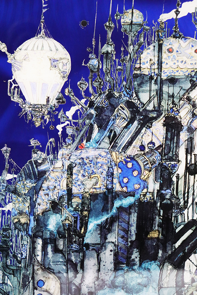 ○人気!○天野喜孝○街 METAL BLUE○コレクター必見○希少 ○人気!○天野喜孝○街 METAL BLUE○コレクター必見○希少