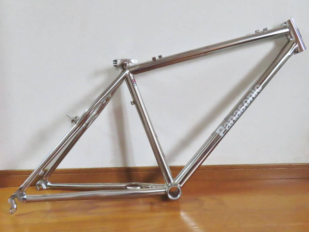 Yahoo!オークション - Panasonic チタン MTBフレーム Yahoo!オークション - Panasonic チタン MTBフレーム
