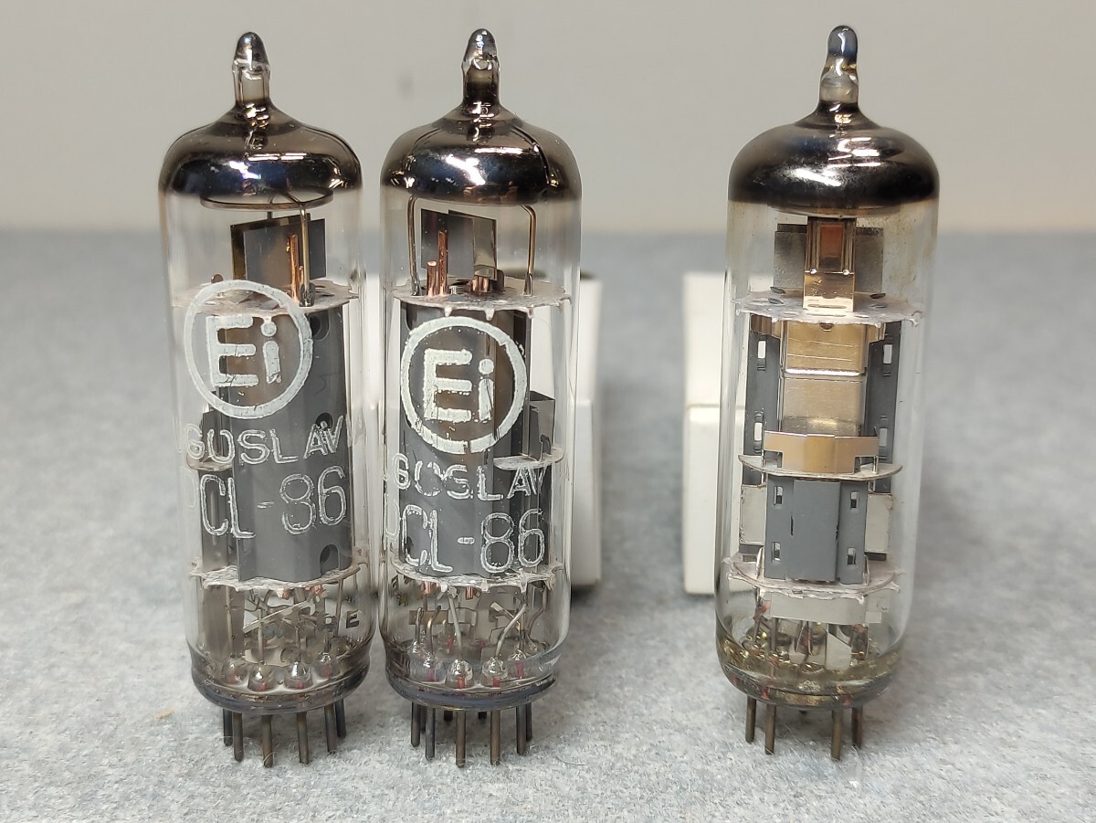 真空管 Ei PCL-86 不明1 3本セット 動作未確認 管S71