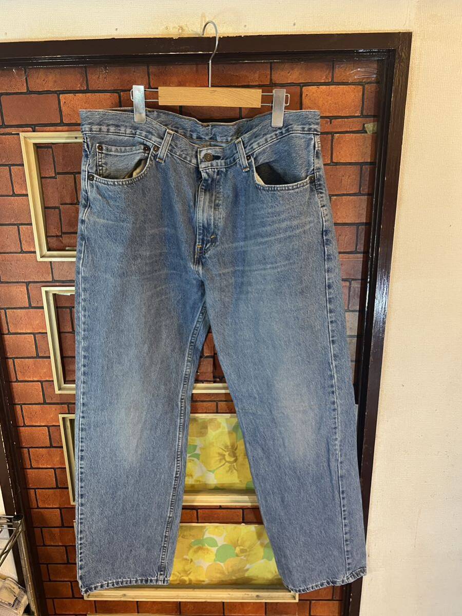 ジーンズ デニムパンツ ジーパン Levis Gパン リーバイス 505 38インチ ストレート　アメリカ古着　ビックサイズ M