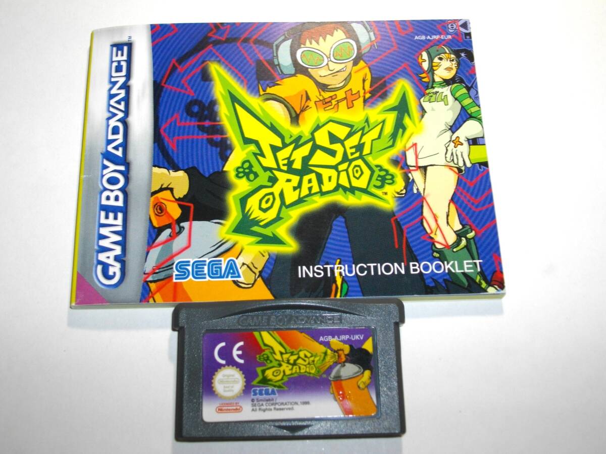 GBA Jet Grind Radio ジェット セット ラジオ 箱説チラシ GBA Jet Grind Radio ジェット セット ラジオ 箱説チラシ