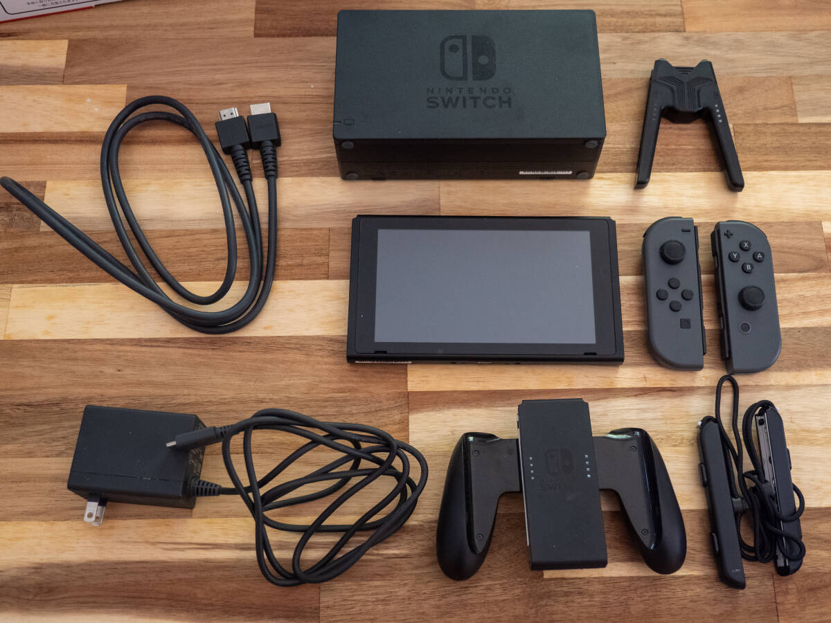 新モデル Nintendo Switch 本体 グレー ニンテンドースイッチ 新モデル Nintendo Switch 本体 グレー ニンテンドースイッチ