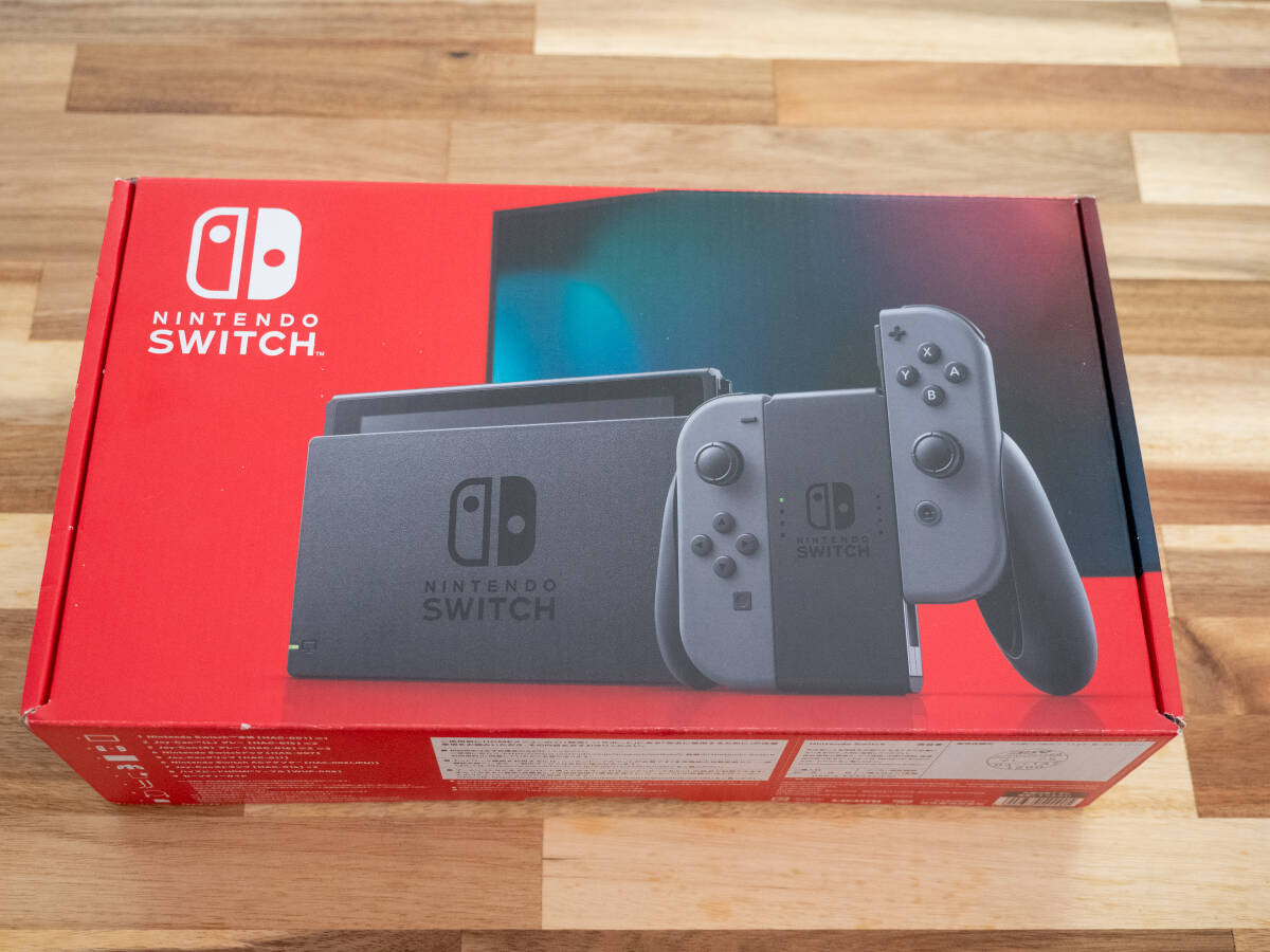 新モデル Nintendo Switch 本体 グレー ニンテンドースイッチ 新モデル Nintendo Switch 本体 グレー ニンテンドースイッチ