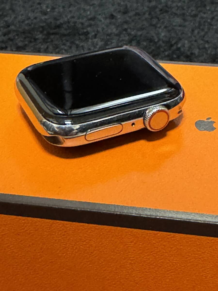 HERMES Apple Watch 44mm series 4 レザーベルト スポーツバンド 