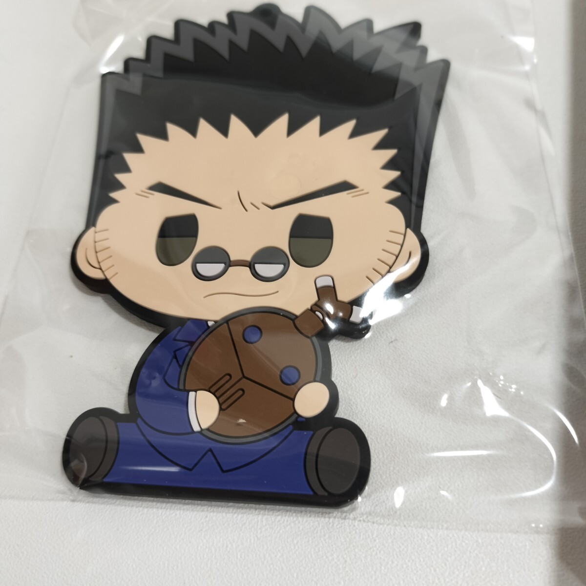 HUNTER×HUNTER レオリオ 缶バッジ アクスタコースター ラバスト HUNTER×HUNTER 一番くじ F 賞ラバーコースター レオリオ 未使用