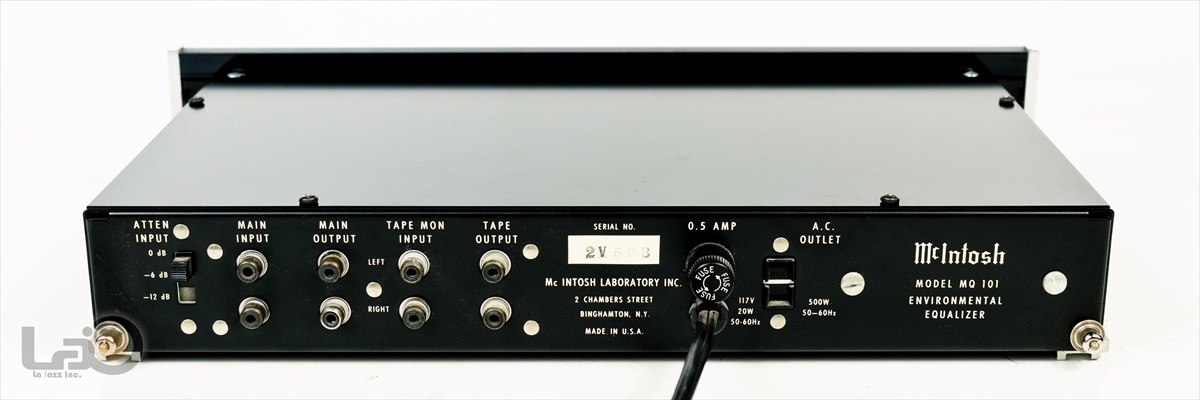 McIntosh マッキントッシュ MQ101 イコライザーユニット