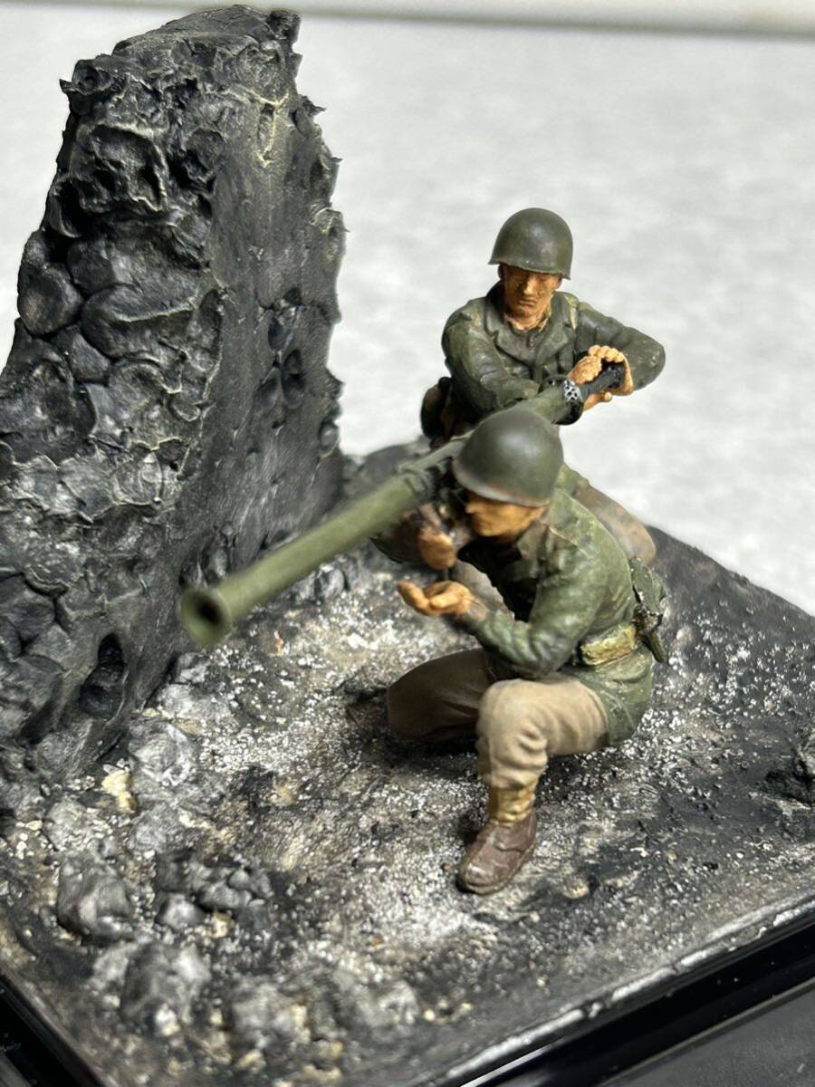 1/35タミヤ アメリカ兵GI ジオラマ完成品(完成品)|売買された 1/35タミヤ アメリカ兵GI ジオラマ完成品(完成品)|売買された