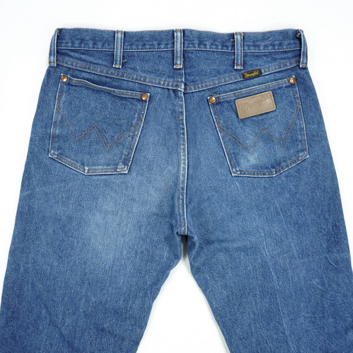 Wrangler 13MWZ INDIGO DENIM PANTS USA 1990s W33 L30 WR24019 Wrangler 13MWZ INDIGO DENIM PANTS USA 1990s W33 L30 WR24019