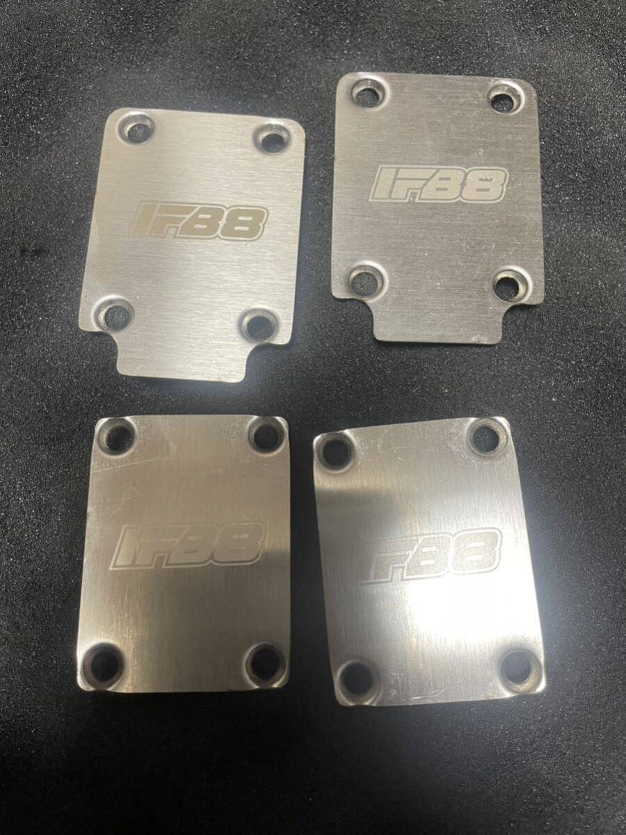 INF1NITY INFINITY IFB8 INF1NITYIFB8 INFINITYIFB8 インフィニティIFB8 ハチイチバギー スキッドプレート フロント、リアセット