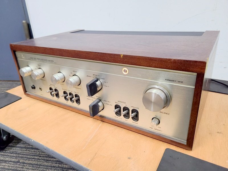 【動作未確認】LUXMAN L-505V プリメインアンプ ラックスマン 1円～　Y7400