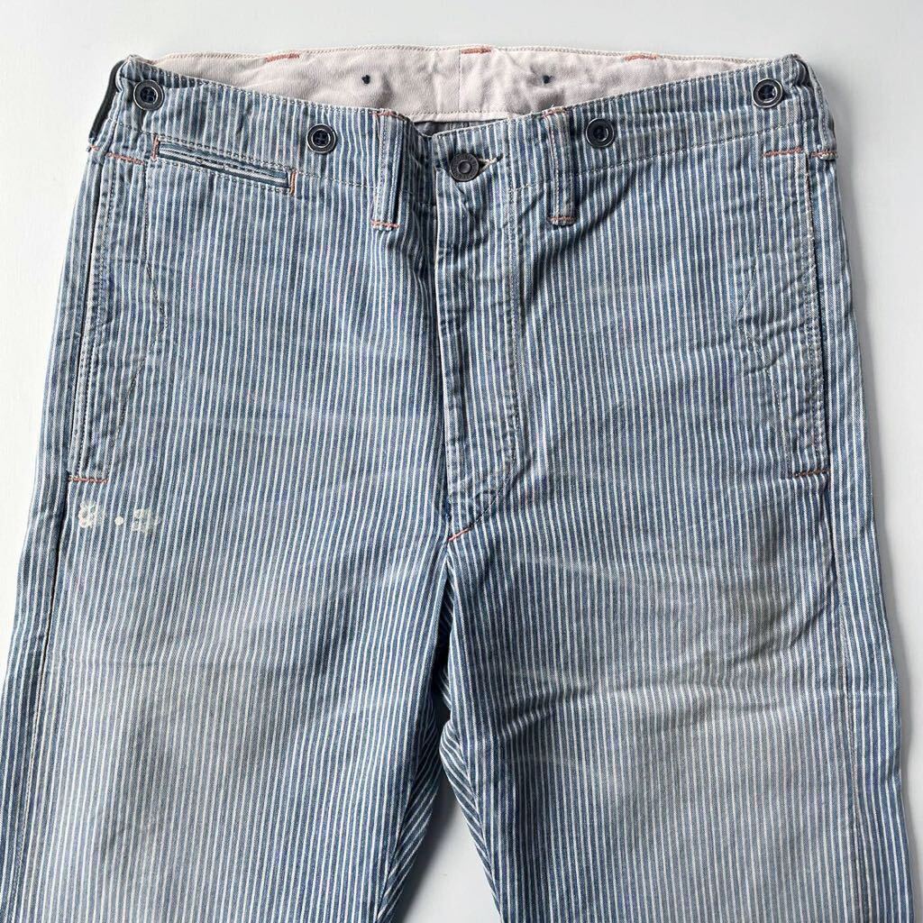 傑作】RRL “Hickory Stripe Trouser” 32 30 ヒッコリー 傑作】RRL “Hickory Stripe Trouser” 32 30 ヒッコリー