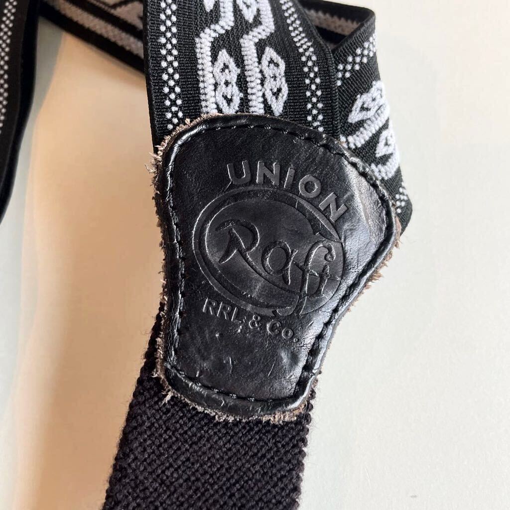 希少】RRL “Black Native Suspender” サスペンダー ベルト 希少】RRL “Black Native Suspender” サスペンダー ベルト