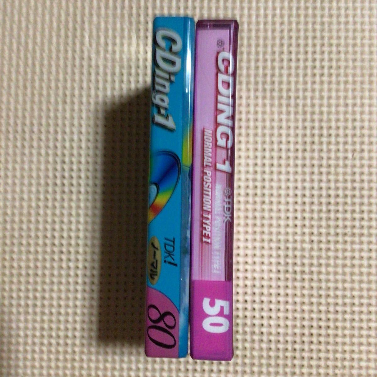 TDK CDing1 50.80 ノーマルポジション カセットテープ2本セット TDK CDing1 50.80 ノーマルポジション カセットテープ2本セット