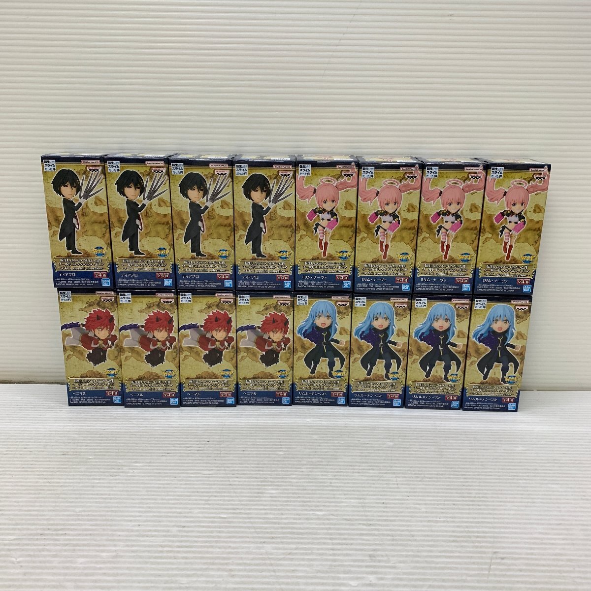 MIN【未使用品】 MSMO ワールドコレクタブルフィギュア 転生したらスライムだった件 バンダイ ワーコレ 転スラ 〈53-240811-em-2-MIN〉