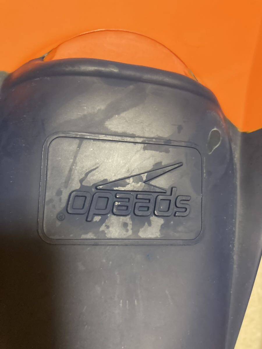 YK-6059 #60 中古品 speedo スピード フィン サイズ表記XXL US12-15/46-47 MADE in Malaysia 水泳スイミング 約40cm #ボディーボード用品